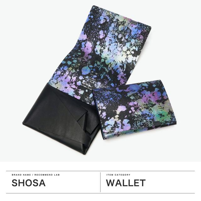【商品レビューで＋5％】所作 財布 メンズ レディース コンパクト 三つ折り Shosa ブランド 本革 レザー 革 おしゃれ 男性 女性 小銭入れあり 日本製 オーロラ Aurora ショートウォレット1.0_1