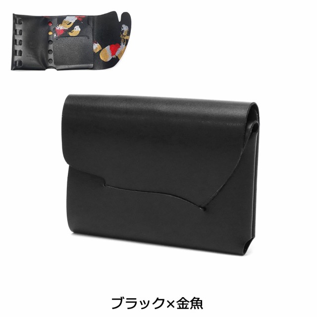 【商品レビューで＋5％】所作 財布 メンズ レディース 本革 Shosa ショサ 三つ折り財布 オシャレ ミニ 革 コンパクト スリム cp-2.5 金魚の通販は