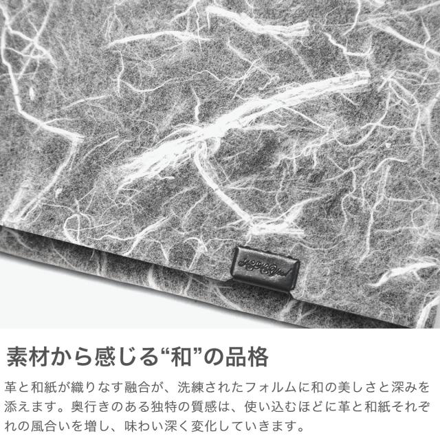 【商品レビューで＋5％】所作 財布 メンズ レディース Shosa 三つ折り 3つ折り ブランド 薄い 薄型 コンパクト 小銭入れ サイフ 折財布 ウォレット 革 本革 和紙 ショートウォレット1.0_2