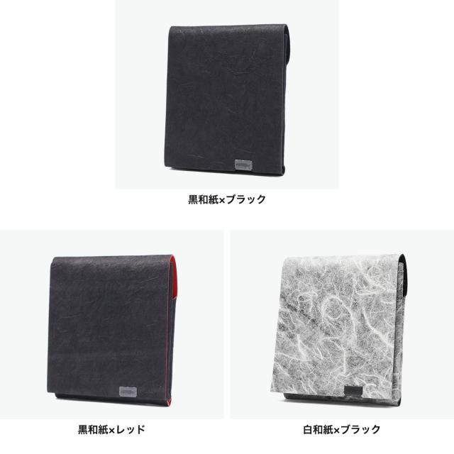 【商品レビューで＋5％】所作 財布 メンズ レディース Shosa 三つ折り 3つ折り ブランド 薄い 薄型 コンパクト 小銭入れ サイフ 折財布 本革 レザー 和紙 ショートウォレット2.0_6