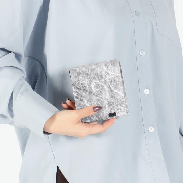 【商品レビューで＋5％】所作 財布 メンズ レディース Shosa 三つ折り 3つ折り ブランド 薄い 薄型 コンパクト 小銭入れ サイフ 折財布 本革 レザー 和紙 ショートウォレット2.0_8