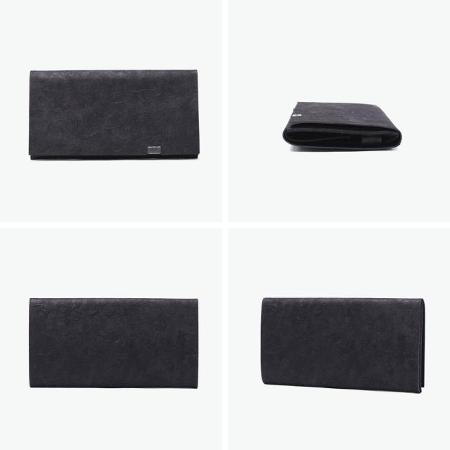 【商品レビューで＋5％】所作 長財布 メンズ レディース 薄い Shosa かぶせ ブランド 本革 革 レザー 牛革 日本製 革財布 財布 サイフ 小銭入れ 軽量 和紙 ロングウォレット_5