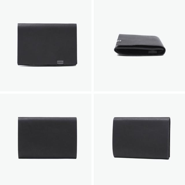 【商品レビューで＋5％】所作 財布 Shosa メンズ レディース 三つ折り 3つ折り ブランド 薄い 薄型 コンパクト 小銭入れ 折財布 ウォレット 革 日本製 刺繍模様 ショートウォレット1.0_5