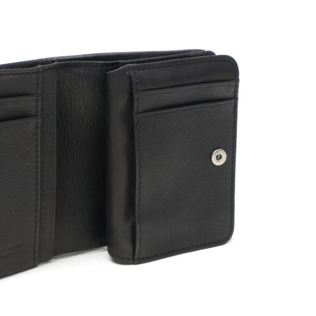 最大30%還元★4/13限定｜【5％OFFクーポン】【商品レビューで＋5％】ソラチナ 二つ折り財布 ブランド 軽量 SOLATINA 財布 本革 レザー 札 カード入れ 小銭入れ FUKURO series 袋縫いコンパクトウォレット SW-60102