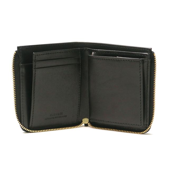 商品レビューで＋5％】スロウ 二つ折り財布 本革 革 レザー SLOW 財布