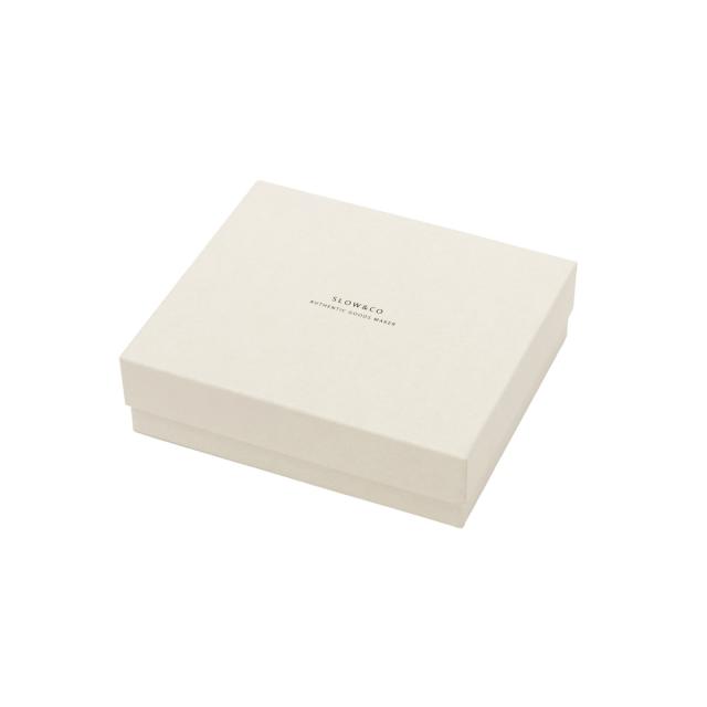 【商品レビューで＋5％】SLOW 二つ折り財布 メンズ レディース box型小銭入れ スロウ L字ファスナー 本革 クーズー革 日本製 kudu Lzip short wallet 333S82I_18