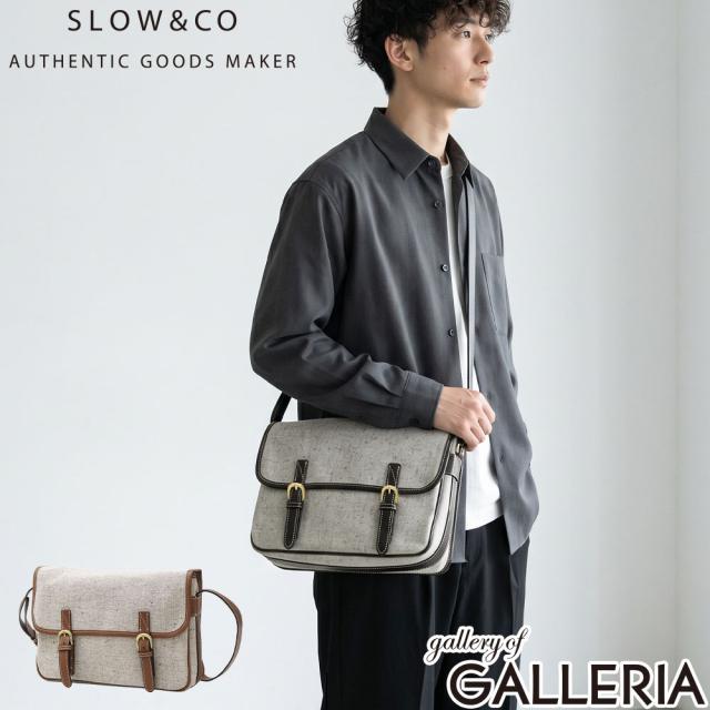 最大30%還元★6/13限定｜【商品レビューで＋5％】SLOW ショルダーバッグ メンズ レディース ブランド 斜めがけバッグ スロウ 小さめ 軽量 B5 Cruiser Hunting Shoulder - M 858S67R
