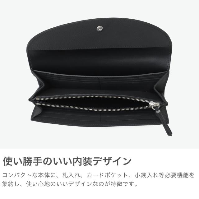 最大30%還元★5/3限定｜【商品レビューで＋5％】SLOW 長財布 財布 メンズ レディース 本革 ブランド スロウ かぶせ ボタン フラップタイプ 小銭入れあり bouble flap long wallet 883S01R_3
