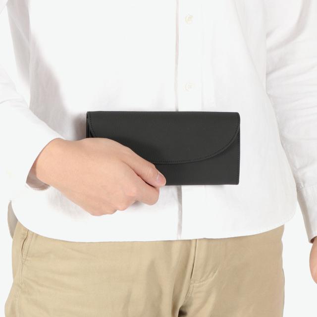 最大30%還元★5/3限定｜【商品レビューで＋5％】SLOW 長財布 財布 メンズ レディース 本革 ブランド スロウ かぶせ ボタン フラップタイプ 小銭入れあり bouble flap long wallet 883S01R_6