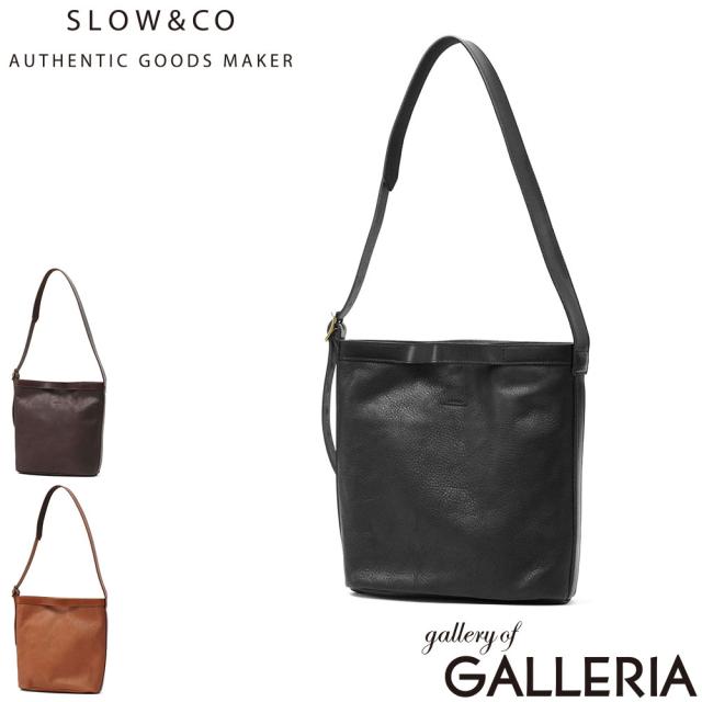 【商品レビューで＋5％】SLOW ショルダーバッグ メンズ レディース 大きめ ブランド 縦長 斜めがけバッグ スロウ バッグ 日本製 Bono 2Way Shoulder Bag 858S91S