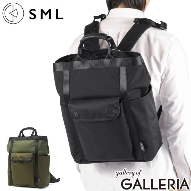 【商品レビューで＋5％】エスエムエル リュック メンズ レディース SML バッグ トート ナイロン 軽量 カジュアル バックパック A4 2WAY DECLAN 2 WAY PACK K905052
