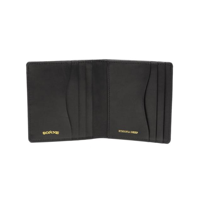 商品レビューで＋5％】ゾンネ 財布 メンズ レディース 二つ折り 二