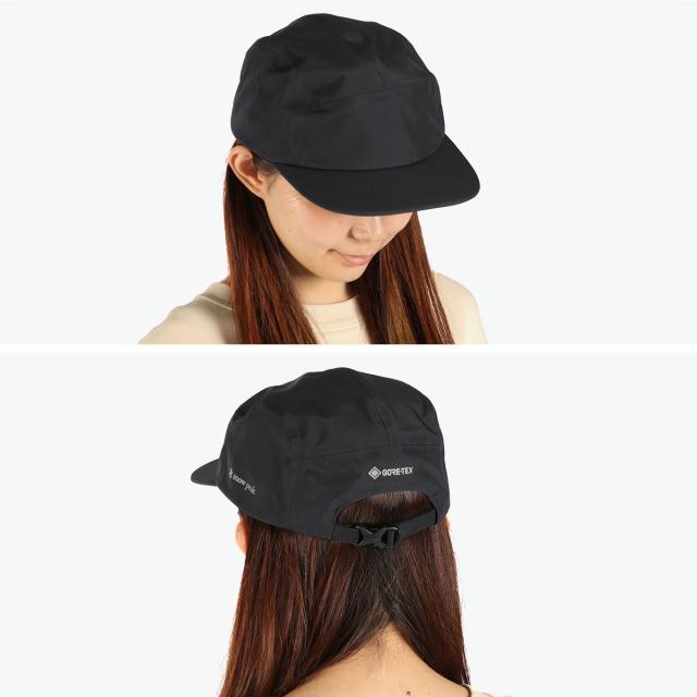 【商品レビューで＋5％】スノーピーク キャップ メンズ レディース ブランド  peak 深め 防水 防風 レインキャップ 吸水速乾 フラットバイザー シンプル ロゴ アウトドア ゴアテックス 軽量 GORE-TEX Rain cap AC-25SU006 商品レビューで＋5％】スノーピーク キャップ メンズ レディース