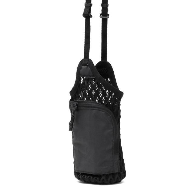 【商品レビューで＋5％】スノーピーク ボトルホルダー ショルダー おしゃれ  peak ボトルケース カバー 肩掛け 斜めがけ メッシュ 水筒ケース 持ち歩き フェス ビーチ 0.9L Double Face Mesh Bottle Carrier ボトルキャリア AC-25SU409