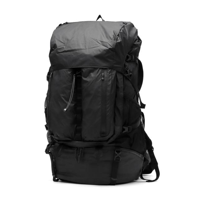 【商品レビューで＋5％】スノーピーク リュック メンズ レディース 大容量 大きい Lサイズ おしゃれ 大人 snow peak アウトドア ブランド かぶせ 登山 キャンプ トレッキング 旅行 黒 A3 B4 A4 60L Active Field Backpack L AC-25SU410_9