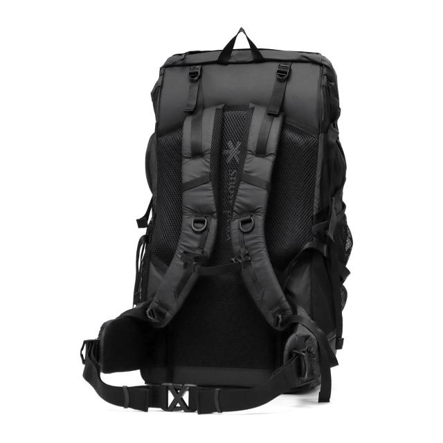 【商品レビューで＋5％】スノーピーク リュック メンズ レディース 大容量 大きい Lサイズ おしゃれ 大人 snow peak アウトドア ブランド かぶせ 登山 キャンプ トレッキング 旅行 黒 A3 B4 A4 60L Active Field Backpack L AC-25SU410_10