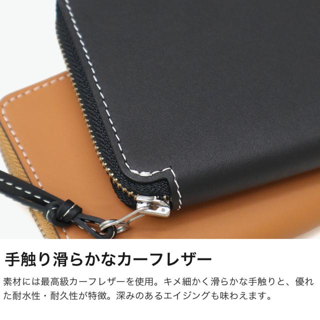 【商品レビューで＋5％】ソポ 二つ折り財布 メンズ レディース box型小銭入れ ブランド ファスナー SOPO 財布 ミニ財布 本革 日本製 ROUND ZIP PURSE-DEG SO38_2