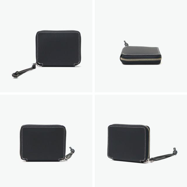 【商品レビューで＋5％】ソポ 二つ折り財布 メンズ レディース box型小銭入れ ブランド ファスナー SOPO 財布 ミニ財布 本革 日本製 ROUND ZIP PURSE-DEG SO38_5