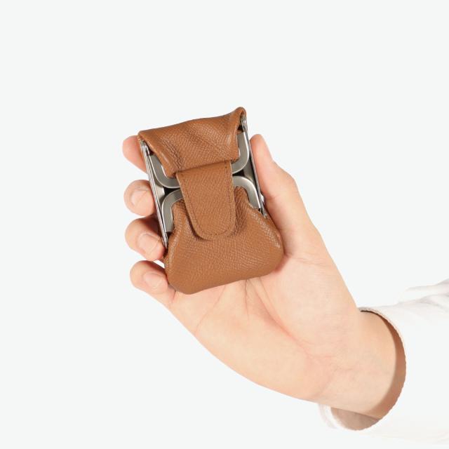 【商品レビューで＋5％】ソポ コインケース メンズ レディース 革 かわいい SOPO 財布 小銭入れ ブランド がま口 ミニ財布 本革 日本製 W-GAMA PURSE-SLIM-WL SO69_6