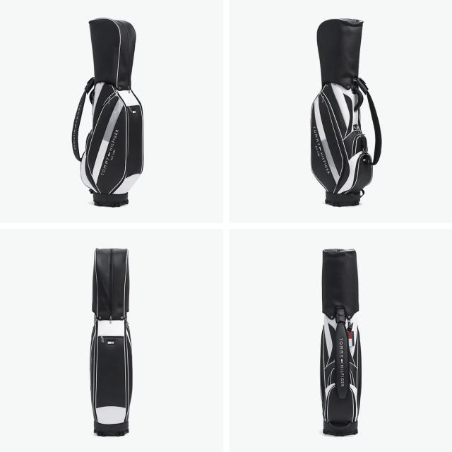 最大30%還元★6/3限定｜【商品レビューで＋5％】トミー ヒルフィガー ゴルフ キャディバッグ TOMMY HILFIGER GOLF 9型 46インチ 5分割 カート型 カートキャディバッグ ベーシック THMG4SC5_7