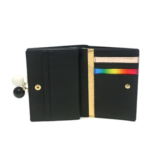 最大30%還元★5/3限定｜【5％OFFクーポン】【商品レビューで＋5％】【当店限定モデル】ツモリチサトキャリー 二つ折り財布 がま口財布 本革 ブランド tsumori chisato CARRY 57881_17