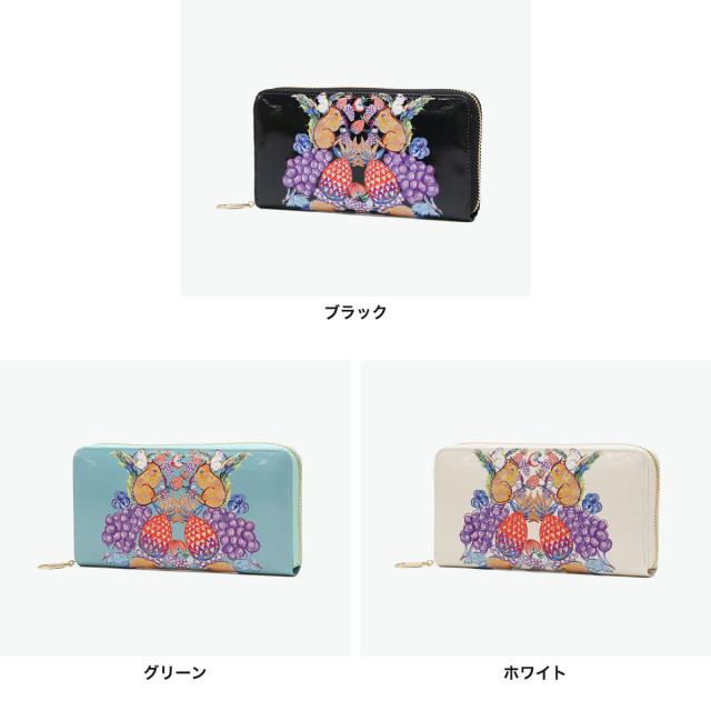 【商品レビューで＋5％】ツモリチサト 長財布 レディース 本革 tsumori chisato CARRY 財布 大容量 ブランド ラウンドファスナー 女性 tcアニマル ラウンド長財布 57937_5