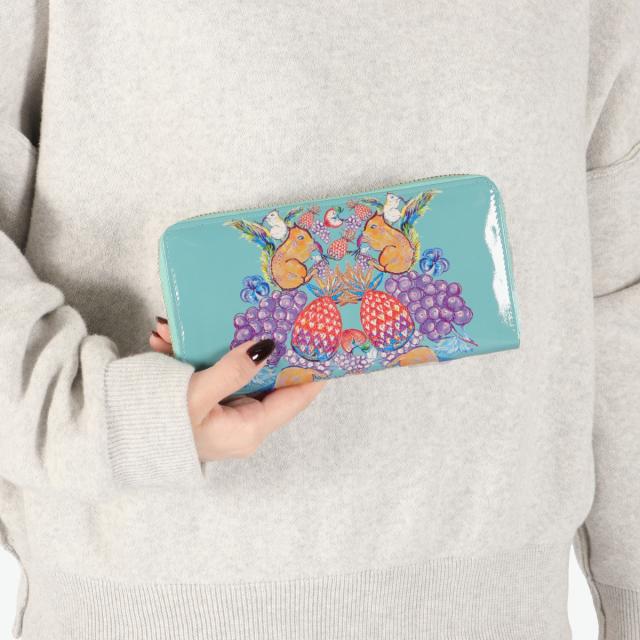 【商品レビューで＋5％】ツモリチサト 長財布 レディース 本革 tsumori chisato CARRY 財布 大容量 ブランド ラウンドファスナー 女性 tcアニマル ラウンド長財布 57937_7