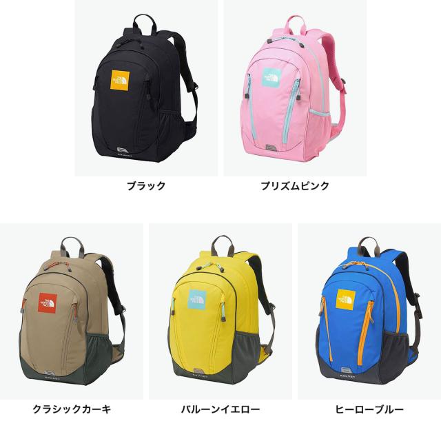 【5％OFFクーポン】【商品レビューで＋5％】【セール10％OFF】【日本正規品】 ザ・ノース・フェイス リュック キッズ THE NORTH FACE バックパック 22L 子供 軽量 A4 ラウンディ NMJ72358_1
