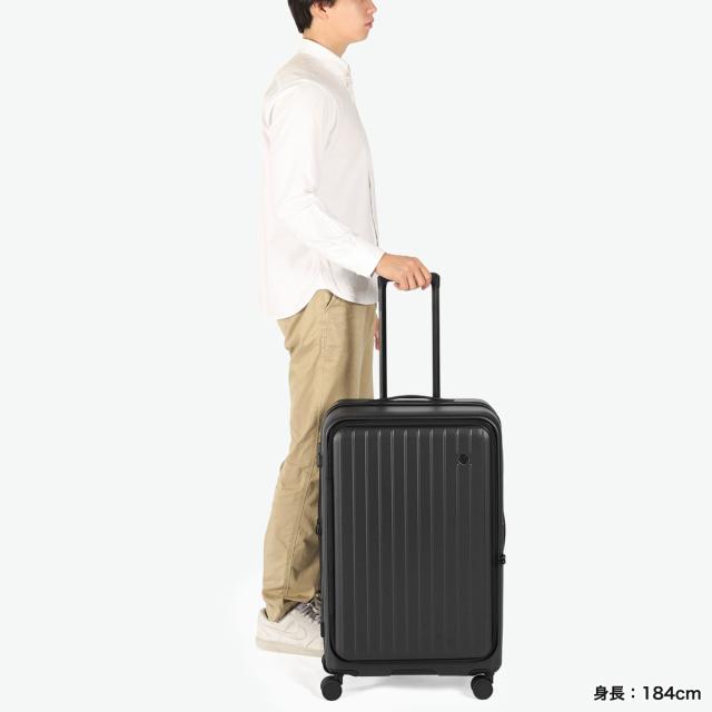 最大30%還元★5/3限定｜【5％OFFクーポン】【商品レビューで＋5％】【正規品1年保証】ティエラル スーツケース Lサイズ L フロントオープン TIERRAL TOMARU 2.0 拡張 超軽量 86L 98L TTMR2-003_8