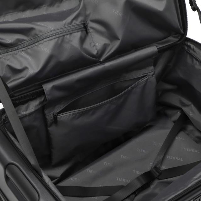 最大30%還元★5/3限定｜【5％OFFクーポン】【商品レビューで＋5％】【正規品1年保証】ティエラル スーツケース Lサイズ L フロントオープン TIERRAL TOMARU 2.0 拡張 超軽量 86L 98L TTMR2-003_12