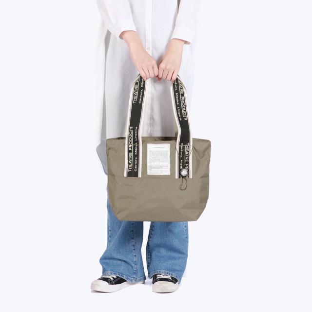 【5％OFFクーポン】【商品レビューで＋5％】シアタープロダクツ トートバッグ レディース ブランド THEATRE PRODUCTS バッグ 軽量 横 ファスナー BL230335 商品レビューで＋5％】シアタープロダクツ トートバッグ レディース