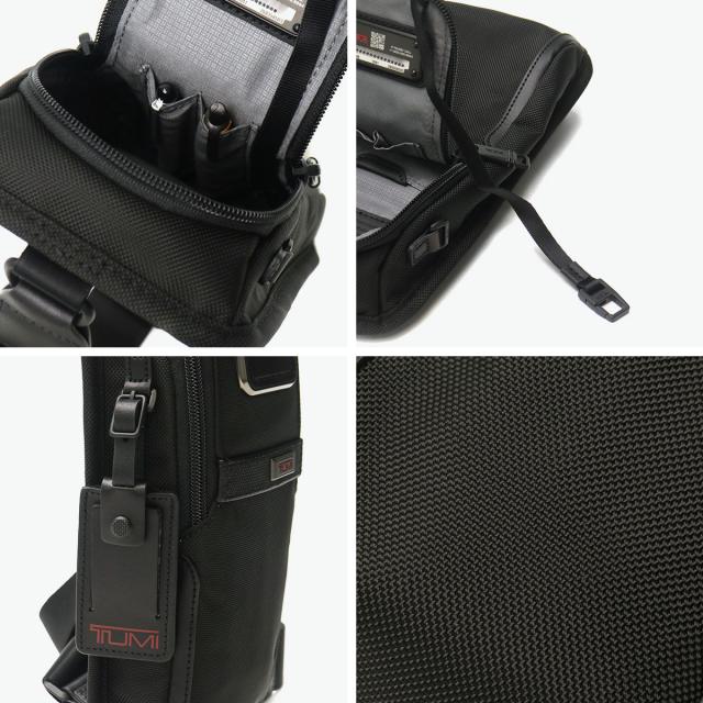 TUMI ボディバッグ コンパクトスリング ブラック TUMI 最大51%☆8/18まで 正規品5年保証 トゥミ ボディバッグ