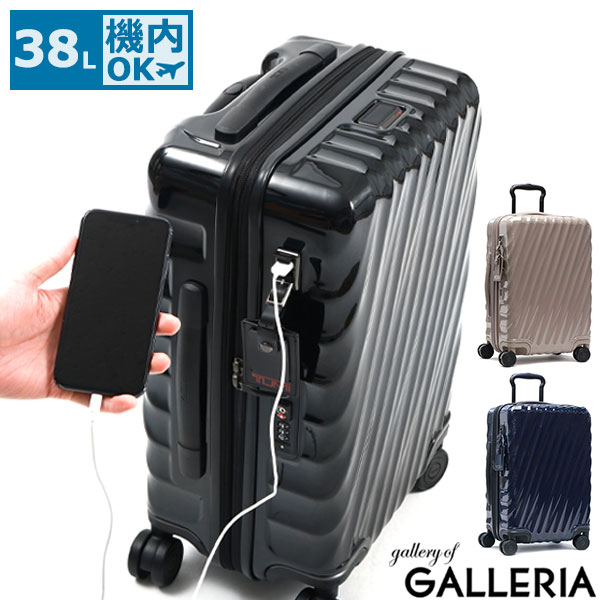 【商品レビューで＋5％】【正規品5年保証】 トゥミ スーツケース 機内持ち込み Sサイズ TUMI キャリーケース 38L 小型 拡張 3泊 4泊 旅行 出張 メンズ 19 Degree ン 0228771