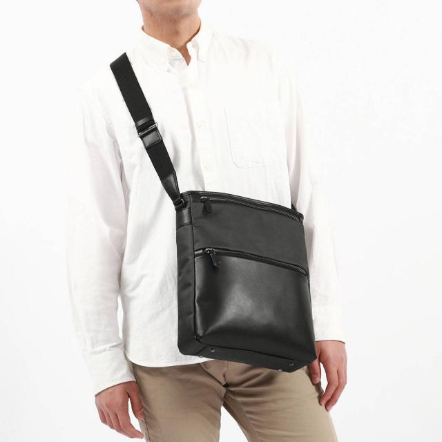 【5％OFFクーポン】【商品レビューで＋5％】ウルティマトーキョー ショルダーバッグ メンズ 大きめ 革 ultima TOKYO 斜めがけ 軽量 黒 ディーノ B5 68174 商品レビューで＋5％】ウルティマトーキョー ショルダーバッグ メンズ