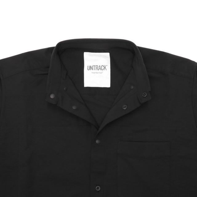 【商品レビューで＋5％】【セール30％OFF】アントラック シャツ ワイシャツ メンズ 長袖 UNTRACK ブランド ノーカラー 白 撥水 ストレッチ UT-A3 60078_12