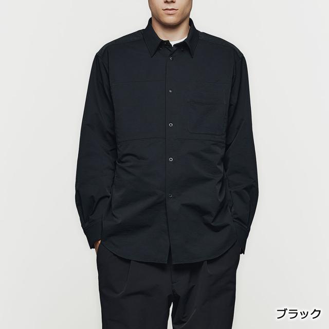 【商品レビューで＋5％】【セール30％OFF】アントラック シャツ ワイシャツ メンズ 長袖 UNTRACK ブランド ノーカラー 白 撥水 ストレッチ UT-A3 60078_6