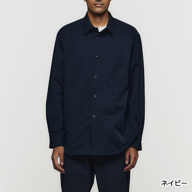【商品レビューで＋5％】【セール30％OFF】アントラック シャツ ワイシャツ メンズ 長袖 UNTRACK ブランド ノーカラー 白 撥水 ストレッチ UT-A3 60078_7