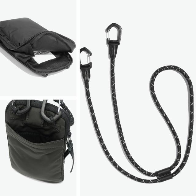 【商品レビューで＋5％】アントラック ショルダーバッグ メンズ レディース UNTRACK 斜めがけ 小さめ 大人 軽量 斜めがけバッグ ブランド 縦型 撥水 0.5L  60211