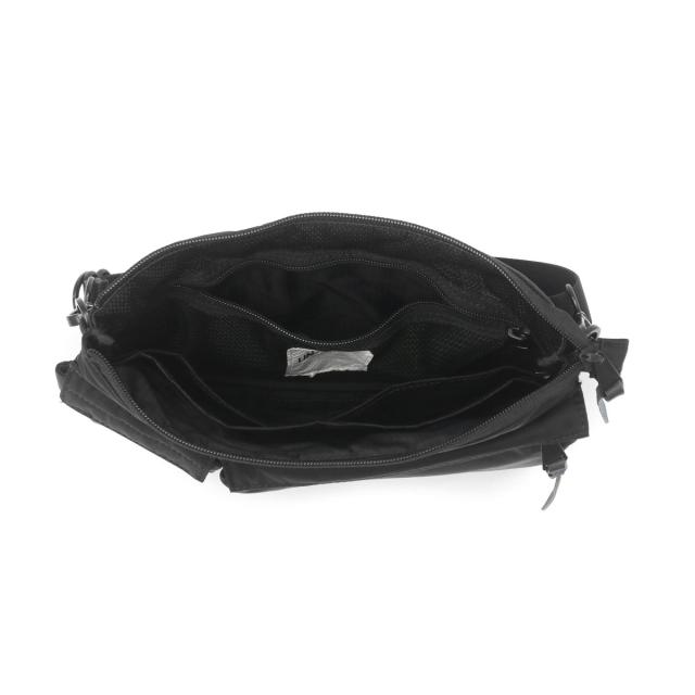 【商品レビューで＋5％】アントラック ショルダーバッグ メンズ レディース UNTRACK 斜めがけ 小さめ 大人 サコッシュ ブランド 横長 A5 撥水 2.2L 黒 60212