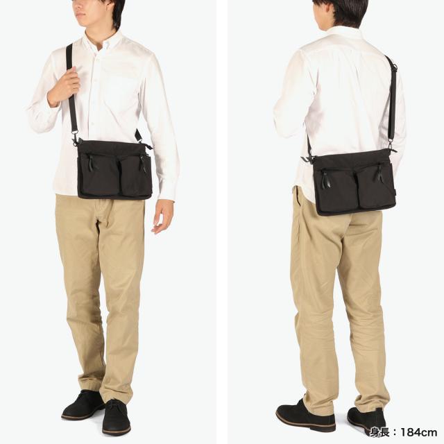 【5％OFFクーポン】【商品レビューで＋5％】アントラック ショルダーバッグ メンズ レディース 斜めがけ 軽量 大人 B5 UNTRACK 3.5L CITY / 3LS Helmet Shoulder M 60373