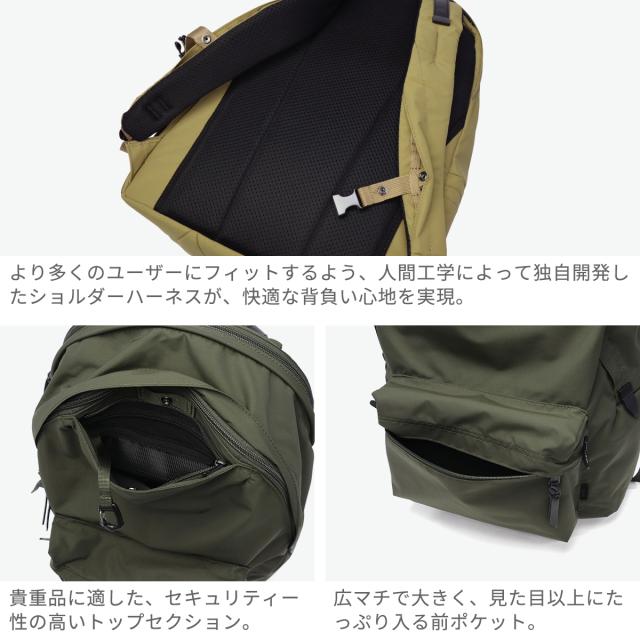 【商品レビューで＋5％】アントラック リュック メンズ レディース デイパック 大容量 UNTRACK ブランド A4 B4 26L PC 撥水 ナイロン CITY/3LS Day Pack L 60376_5