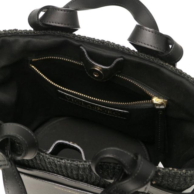 【商品レビューで＋5％】【正規品】ヴィオラドーロ トートバッグ レディース 小さめ ショルダーバッグ VIOLAdORO 本革 レザー 春 夏 2WAY MIRO アバカ製 V-8717_14