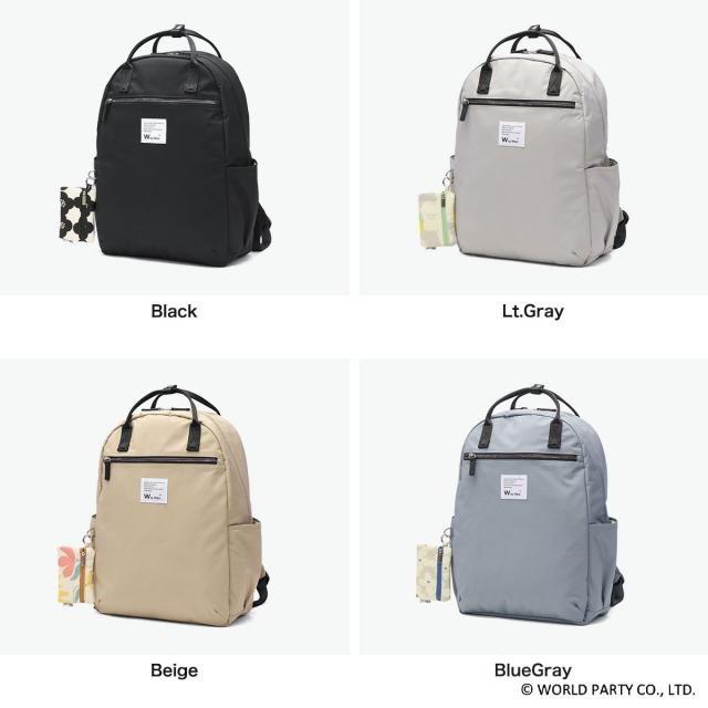 最大30%還元★5/3限定｜【5％OFFクーポン】【商品レビューで＋5％】Wpc.Patterns リュック レディース 大容量 ダブリュピーシー 20L B4 女性 大きめ 2WAY 撥水 はっ水 背負い Petale 31068_6