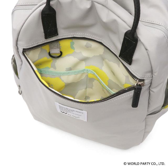 最大30%還元★5/3限定｜【5％OFFクーポン】【商品レビューで＋5％】Wpc.Patterns リュック レディース 大容量 ダブリュピーシー 20L B4 女性 大きめ 2WAY 撥水 はっ水 背負い Petale 31068_8