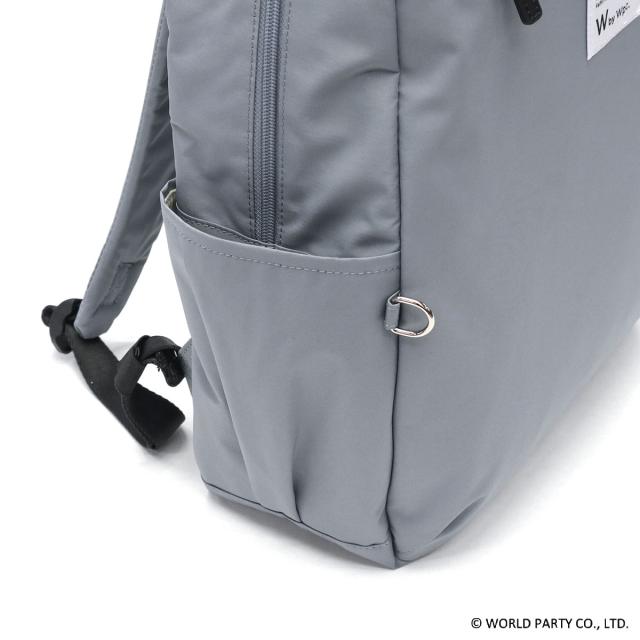 最大30%還元★5/3限定｜【5％OFFクーポン】【商品レビューで＋5％】Wpc.Patterns リュック レディース 大容量 ダブリュピーシー 20L B4 女性 大きめ 2WAY 撥水 はっ水 背負い Petale 31068_9