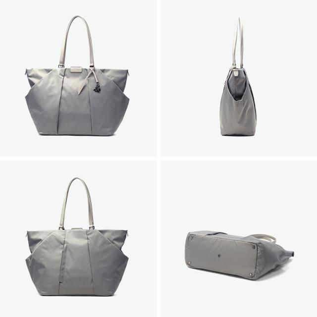 【商品レビューで＋5％】ダブルアンドデイナイト トートバッグ レディース A4 大きめ W&.Day/Night バッグ ポーチ付き きれいめ 大人 上品 PC 13.3inch 18L Sukku 15184 wsb