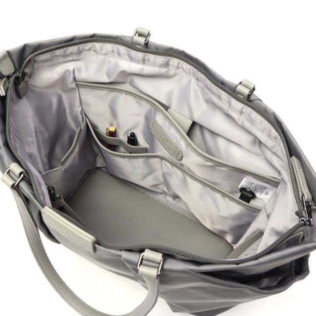 【商品レビューで＋5％】ダブルアンドデイナイト トートバッグ レディース A4 大きめ W&.Day/Night バッグ ポーチ付き きれいめ 大人 上品 PC 13.3inch 18L Sukku 15184 wsb