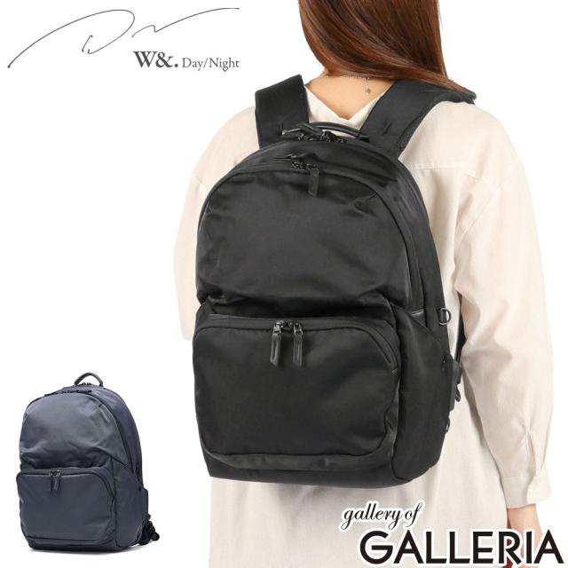 【商品レビューで＋5％】ダブルアンドデイナイト リュック W&amp;.Day/Night Pokkes Apt ラウンドリュック A4 FILE PLUS [26L] サイズ 20221 wsb