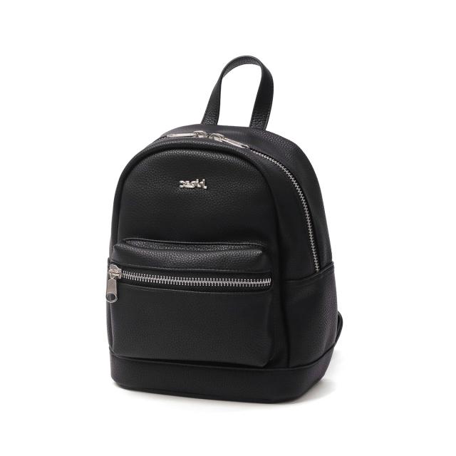 最大30%還元★6/13限定｜【商品レビューで＋5％】エックスガール リュック レディース X-girl 小さめ 軽量 ミニ フェイクレザー A5 FAUX LEATHER MINI DAY PACK 105215053006_6