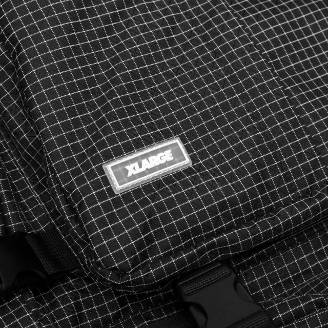 【商品レビューで＋5％】エクストララージ リュック メンズ レディース 通学 XLARGE バッグ ブランド カジュアル 小さめ A4 おしゃれ 軽量 21.8L PC STANDARD LOGO PATCHED RIPSTOP DAYPACK 101251053007